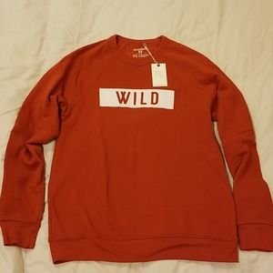 Wondery WILD crewneck sweatshirt - m